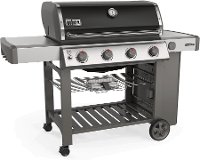 62011001 Weber Genesis II E-410 Liquid Propane Grill Black-3