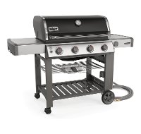 67011001 Weber Genesis II E-410 Natural Gas Grill Black-2