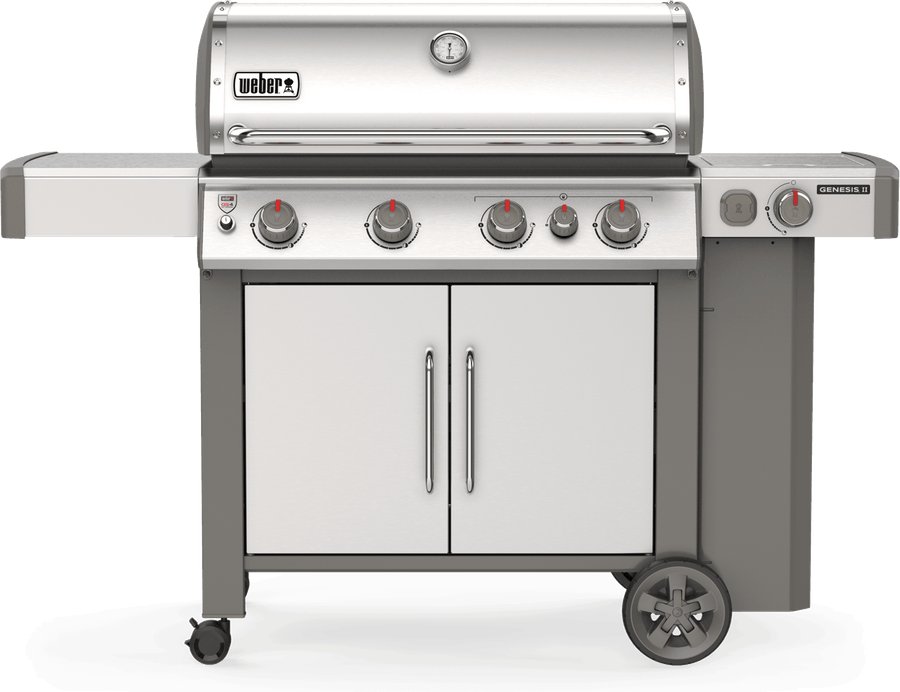 62006001 Weber Genesis II S-435 Liquid Propane Grill Stainless Steel-1