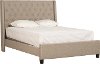 KIT Classic Natural Beige Queen Upholstered Bed - Churchill