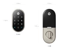 NEST YALE LOCKD WITH CONNECT/SATIN NICKEL Nest x Yale Lock with Google Nest Connect-2