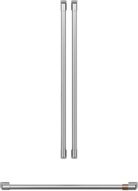 CXLB3H3PMSS Cafe French Door Refrigerator Handle Kit in Brushed Stainless Steel