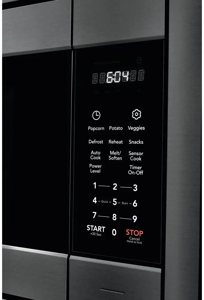 FGMO226NUD Frigidaire Gallery 24 Inch Countertop Microwave - 2.2 Cu. Ft., Black Stainless Steel-2