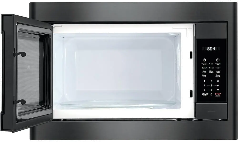 FGMO226NUD Frigidaire Gallery 24 Inch Countertop Microwave - 2.2 Cu. Ft., Black Stainless Steel-3