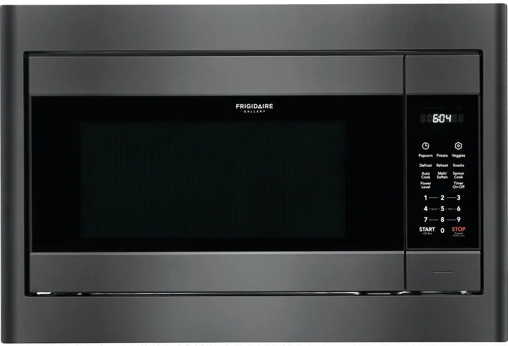 FGMO226NUD Frigidaire Gallery 24 Inch Countertop Microwave - 2.2 Cu. Ft., Black Stainless Steel-4