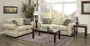 Traditional Canvas 7 Piece Living Room Set with Sofa Bed - Southport