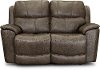 Sable Brown Leather-Match Power Reclining Loveseat - Cade