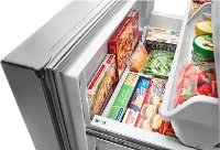 WRF954CIHZ Whirlpool Counter Depth French Door Refrigerator - 23.8 cu. ft., 36 Inch Stainless Steel-3