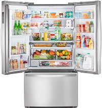 WRF954CIHZ Whirlpool Counter Depth French Door Refrigerator - 23.8 cu. ft., 36 Inch Stainless Steel-6