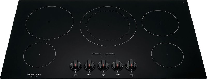 Frigidaire Gallery Electric Cooktop 36 Inch Black Rc Willey