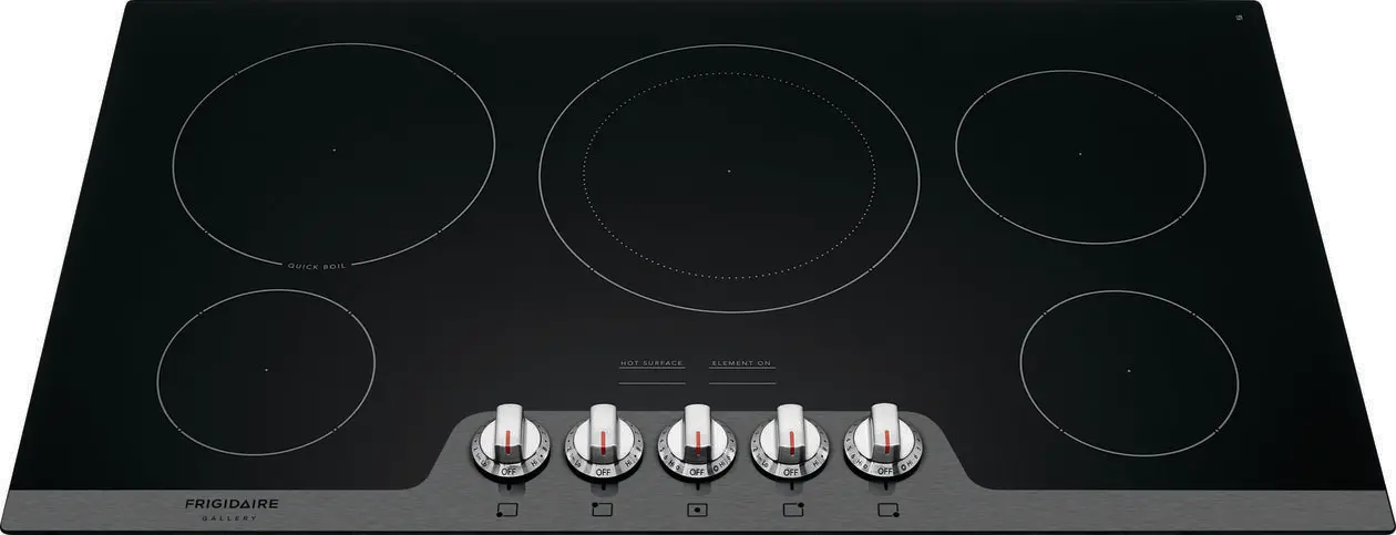FGEC3648US Frigidaire Gallery Electric Cooktop - 36 Inch Stainless Steel-1