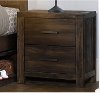 1987-771 Rustic Contemporary Brown Nightstand - St. Croix