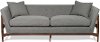 REBECCA Mid-Century Modern Charcoal Gray Sofa - Rebecca-1