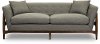 REBECCA Mid-Century Modern Charcoal Gray Sofa - Rebecca-2