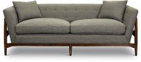 REBECCA Mid Century Modern Gray Sofa - Rebecca-2