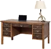 Heritage Rustic Home Office Desk