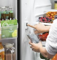 GNE27JSMSS GE 27 cu. ft. French Door Refrigerator - 36 Inch Stainless Steel-5