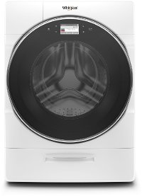 WFW9620HW Whirlpool Smart Front Load Washer with Load & Go XL Plus Dispenser - 5.0 cu. ft. White