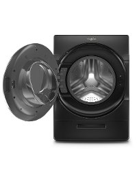 WFW9620HBK Whirlpool Smart Front Load Washer with XL Plus Dispenser - 5.0 cu. ft. Black-2