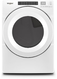 WED560LHW Whirlpool Electric Dryer with Intuitive Touch Controls - 7.4 cu.ft White