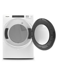 WED560LHW Whirlpool Electric Dryer with Intuitive Touch Controls - 7.4 cu.ft White-2