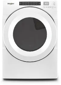 WED5620HW Whirlpool Intuitive Touch Controls Electric Dryer - 7.4 cu. ft. White
