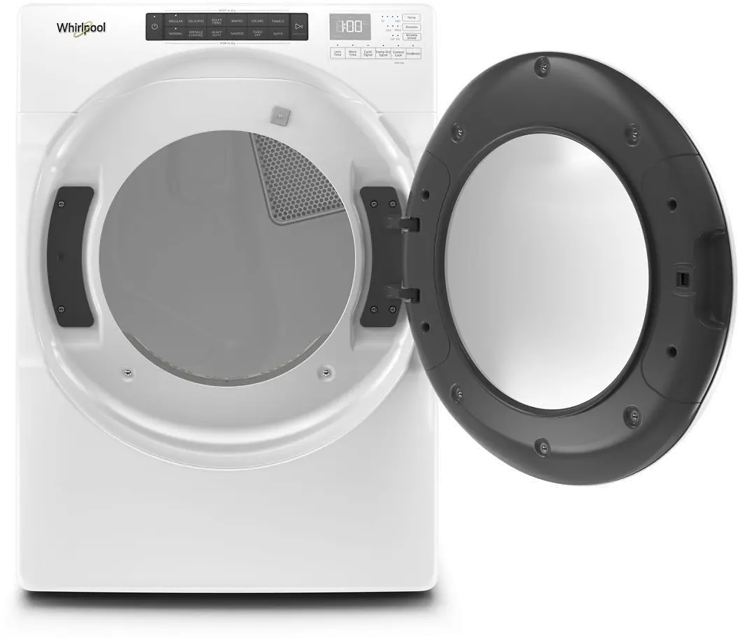 WED5620HW Whirlpool Intuitive Touch Controls Electric Dryer - 7.4 cu. ft. White-2