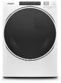 WED6620HW Whirlpool 7.4 cu. ft. Front Load Electric Dryer with Steam Cycles - White