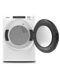 WED6620HW Whirlpool 7.4 cu. ft. Front Load Electric Dryer with Steam Cycles - White-2
