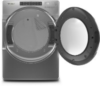 WED6620HC Whirlpool 7.4 cu. ft. Electric Dryer with Steam Cycles - Chrome-2