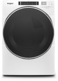 WED8620HW Whirlpool 7.4 cu.ft Front Load Electric Dryer with Intiutitive Touch Controls, Steam Refresh Cycle - White