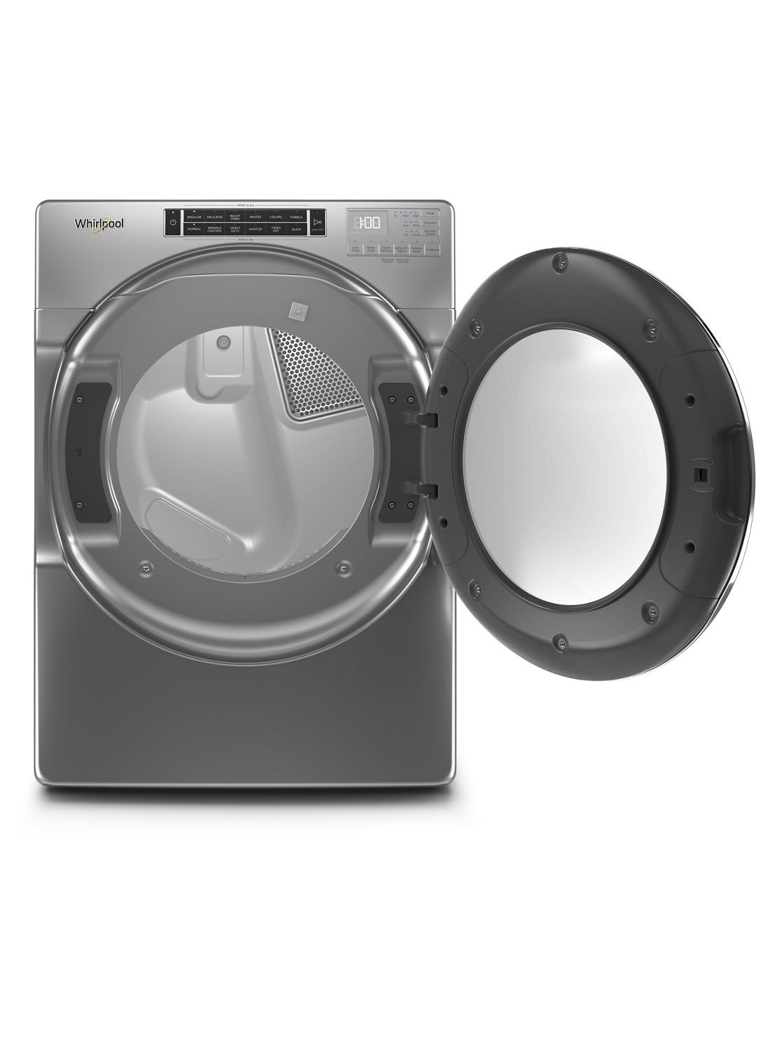 WED8620HC Whirlpool Electric Dryer with Steam Cycles - 7.4 cu. ft. Chrome-2