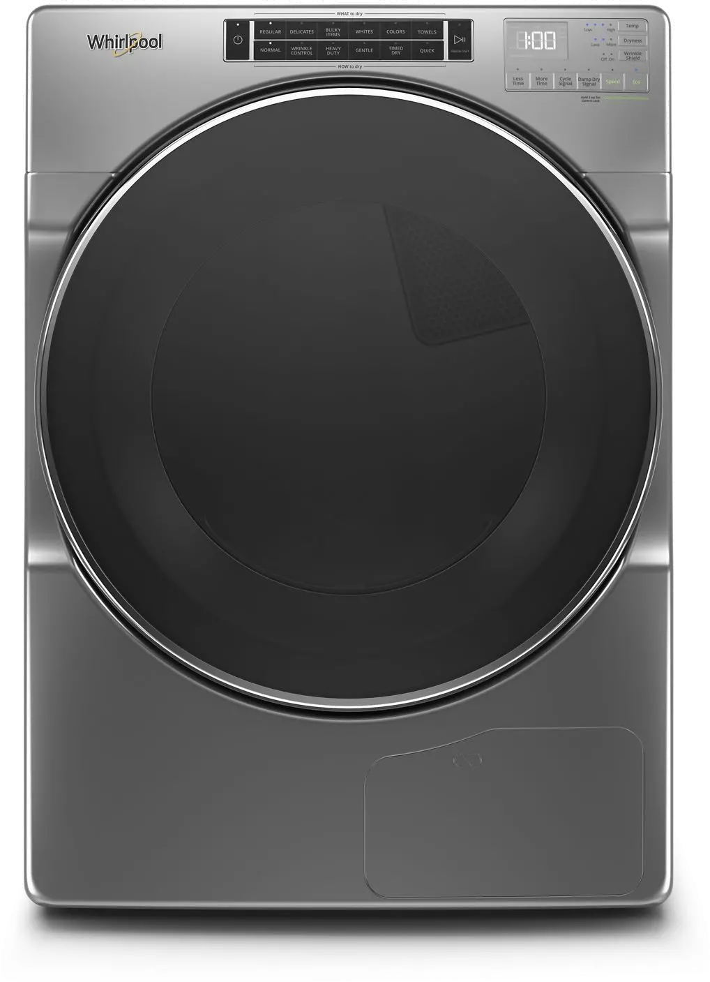 WHD862CHC Whirlpool Closet Depth Dryer - 7.4 cu. ft Chrome-1