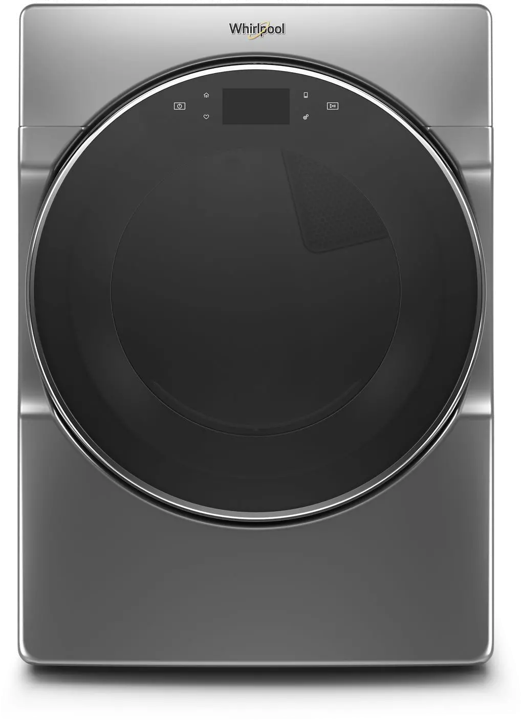 WED9620HC Whirlpool 7.4 cu. ft. Smart Front Load Electric Dryer - Chrome-1