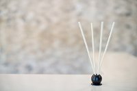 Black Mink 10 Piece Pre-Scented Sticks with Vase