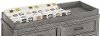 FN-CS-2710CS-BPT Rustic Pewter Gray Changer Top - Foundry