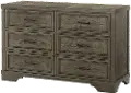 Foundry Pewter Gray Dresser