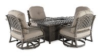 Traditional Patio Fire Pit Set - Macan