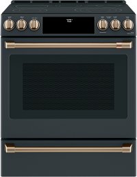 CXFCEHKPMBZ Café Electric Range Accessory Kit with 2 Handles and 6 Knobs in Brushed Bronze-3