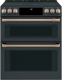 CXFCEHKPMBZ Café Electric Range Accessory Kit with 2 Handles and 6 Knobs in Brushed Bronze-4