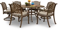 Hexagonal 7 Piece Patio Dining - Castle Rock