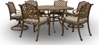 Hexagonal 7 Piece Patio Dining - Castle Rock-2