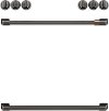 CXFCHHKPMBT Café Electric Range Handle (2) and Knob Kit (6) in Brushed Black