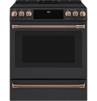 CXFCHHKPMCU Café Electric Range Handle (2) and Knob Kit (6) in Brushed Copper-2