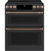CXFCHHKPMCU Café Electric Range Handle (2) and Knob Kit (6) in Brushed Copper-4