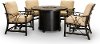 Tile Top Round Fire Pit Set - Huntington