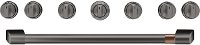 CXPR6HKPMBT Café Gas Range Handle and Knob Kit in Brushed Black