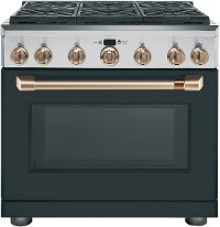CXPR6HKPMBZ Café Gas Range Handle and Knob Kit in Brushed Bronze-3