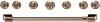 CXPR6HKPMCU Café Gas Range Handle and Knob Kit in Brushed Copper