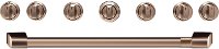 CXPR6HKPMCU Café Gas Range Handle and Knob Kit in Brushed Copper